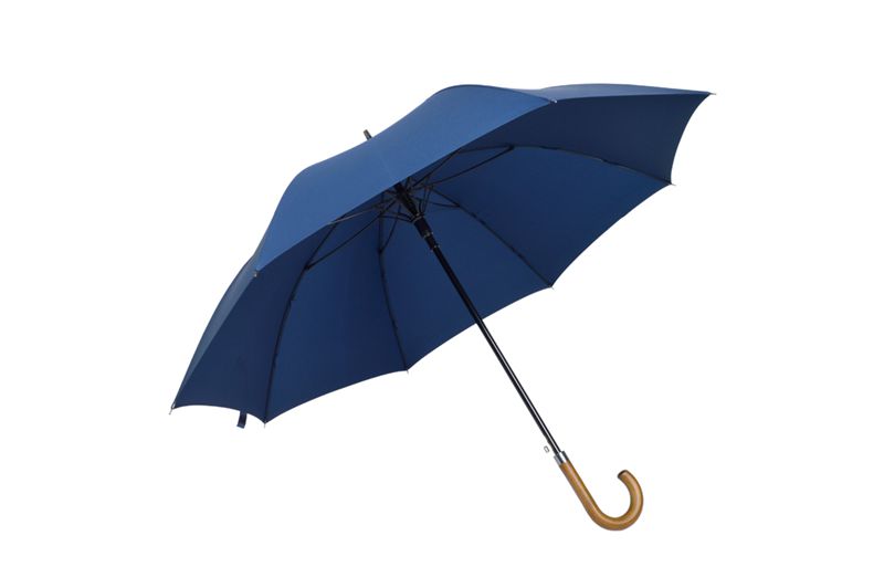 实木弯柄桃子黄色视频伞  yk-GEFS384