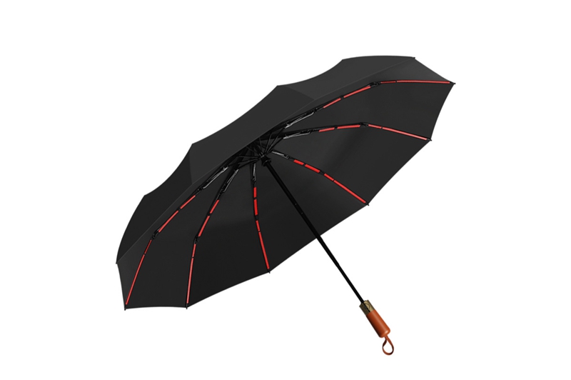 实木手柄全自动开收伞 yk-SJZD152